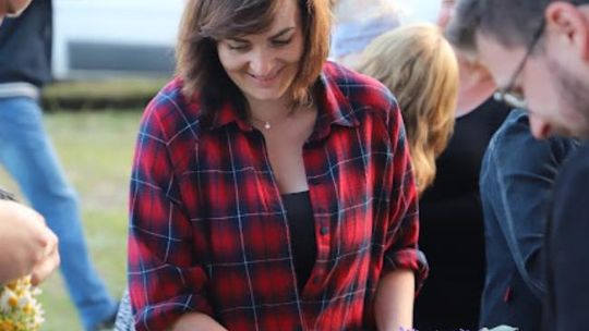 Noc Świętojańska w gminie Hańsk. Widowisko obrzędowe i puszczanie wianków [GALERIA ZDJĘĆ]