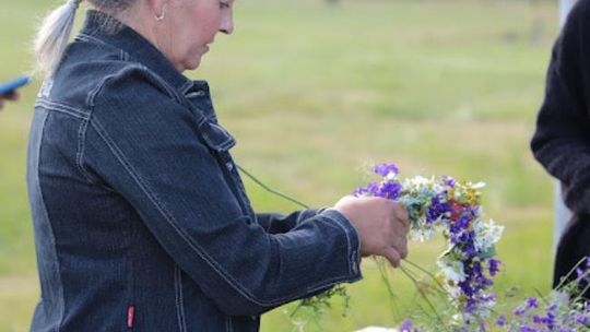 Noc Świętojańska w gminie Hańsk. Widowisko obrzędowe i puszczanie wianków [GALERIA ZDJĘĆ]