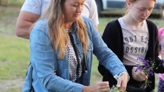 Noc Świętojańska w gminie Hańsk. Widowisko obrzędowe i puszczanie wianków [GALERIA ZDJĘĆ]