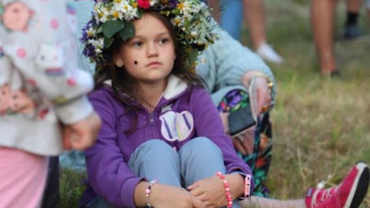 Noc Świętojańska w gminie Hańsk. Widowisko obrzędowe i puszczanie wianków [GALERIA ZDJĘĆ]