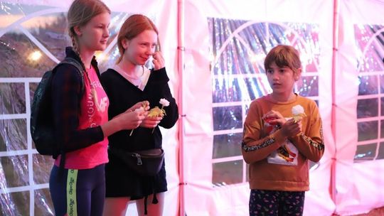 Noc Świętojańska w gminie Hańsk. Widowisko obrzędowe i puszczanie wianków [GALERIA ZDJĘĆ]