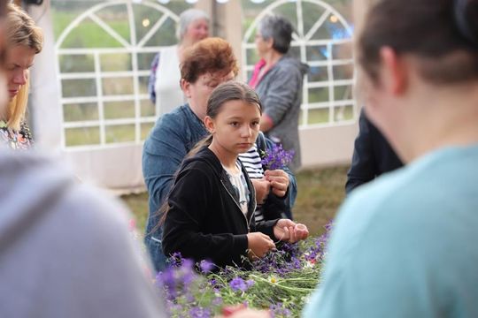 Noc Świętojańska w gminie Hańsk. Widowisko obrzędowe i puszczanie wianków [GALERIA ZDJĘĆ]