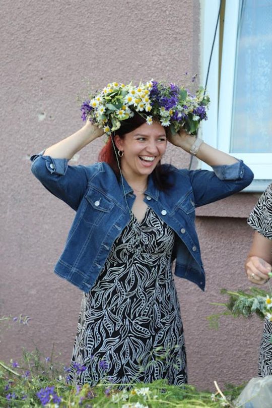 Noc Świętojańska w gminie Hańsk. Widowisko obrzędowe i puszczanie wianków [GALERIA ZDJĘĆ]