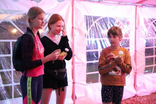 Noc Świętojańska w gminie Hańsk. Widowisko obrzędowe i puszczanie wianków [GALERIA ZDJĘĆ]