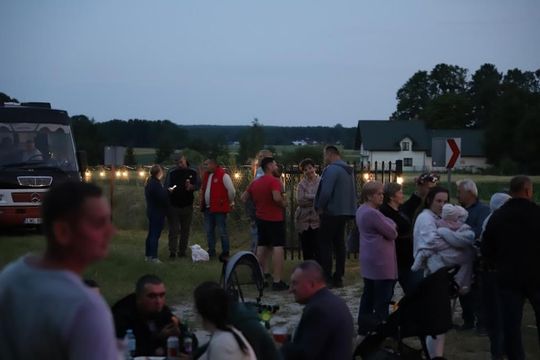 Noc Świętojańska w gminie Hańsk. Widowisko obrzędowe i puszczanie wianków [GALERIA ZDJĘĆ]