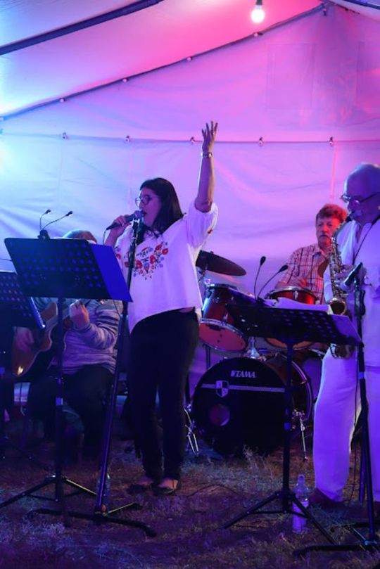 Noc Świętojańska w gminie Hańsk. Widowisko obrzędowe i puszczanie wianków [GALERIA ZDJĘĆ]