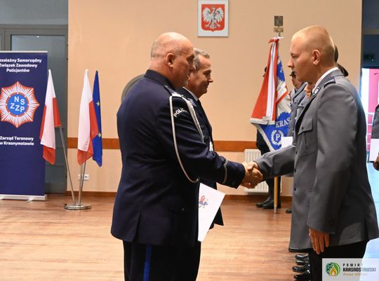 Święto Policji w Krasnymstawie. Podziękowania, mianowania i odznaczenia [GALERIA ZDJĘĆ] 