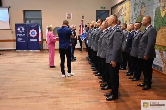 Święto Policji w Krasnymstawie. Podziękowania, mianowania i odznaczenia [GALERIA ZDJĘĆ] 