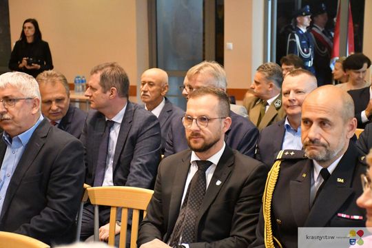 Święto Policji w Krasnymstawie. Podziękowania, mianowania i odznaczenia [GALERIA ZDJĘĆ] 