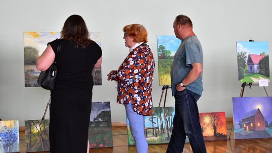 XXVI Plener Malarsko-Rzeźbiarski im. Stanisława Dobrowolskiego w Wierzbicy [GALERIA ZDJĘĆ]