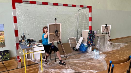 XXVI Plener Malarsko-Rzeźbiarski im. Stanisława Dobrowolskiego w Wierzbicy [GALERIA ZDJĘĆ]