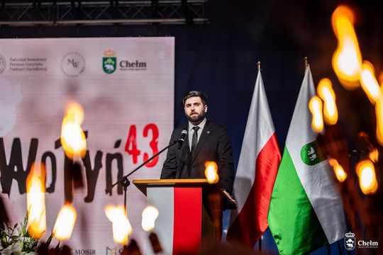 Obchody 82. rocznicy Krwawej Niedzieli na Wołyniu. W Chełmie gościł prezydent elekt Karol Nawrocki [ZDJĘCIA]