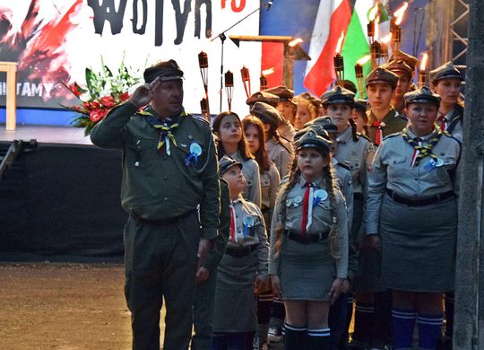 Obchody 82. rocznicy Krwawej Niedzieli na Wołyniu. W Chełmie gościł prezydent elekt Karol Nawrocki [ZDJĘCIA]