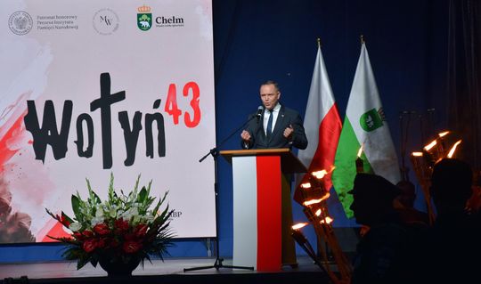 Obchody 82. rocznicy Krwawej Niedzieli na Wołyniu. W Chełmie gościł prezydent elekt Karol Nawrocki [ZDJĘCIA]