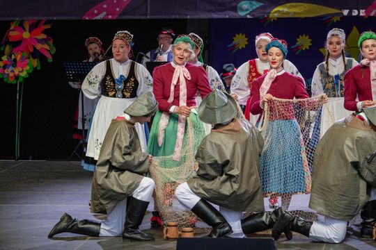 Włodawa. Jubileuszowe XXX Poleskie Lato z Folklorem 2025. Dzień II [GALERIA ZDJĘĆ]