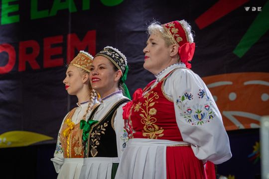 Włodawa. Jubileuszowe XXX Poleskie Lato z Folklorem 2025. Dzień II [GALERIA ZDJĘĆ]