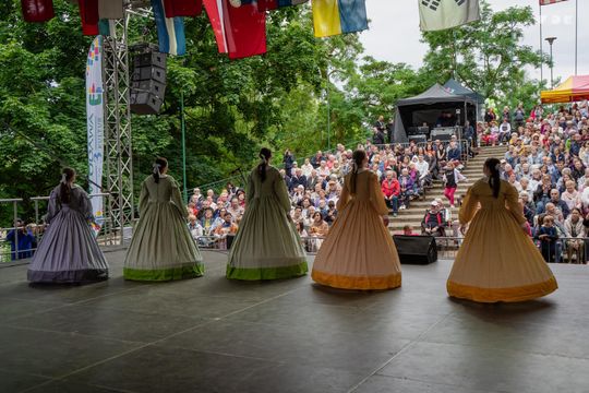 Włodawa. Jubileuszowe XXX Poleskie Lato z Folklorem 2025. Dzień II [GALERIA ZDJĘĆ]