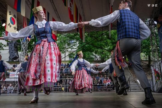 Włodawa. Jubileuszowe XXX Poleskie Lato z Folklorem 2025. Dzień II [GALERIA ZDJĘĆ]