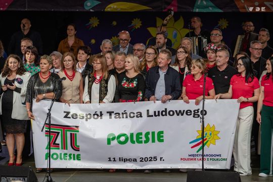 Włodawa. Jubileuszowe XXX Poleskie Lato z Folklorem 2025. Dzień II [GALERIA ZDJĘĆ]
