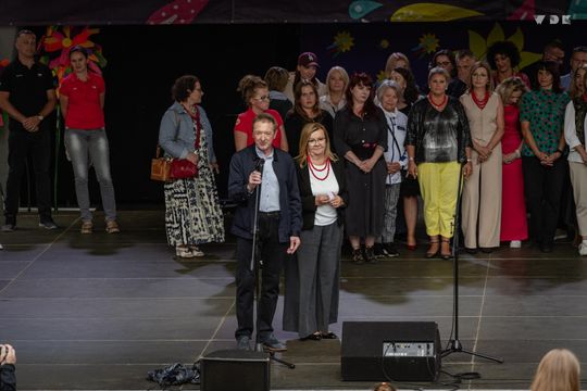 Włodawa. Jubileuszowe XXX Poleskie Lato z Folklorem 2025. Dzień II [GALERIA ZDJĘĆ]