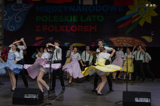 Włodawa. Jubileuszowe XXX Poleskie Lato z Folklorem 2025. Dzień II [GALERIA ZDJĘĆ]