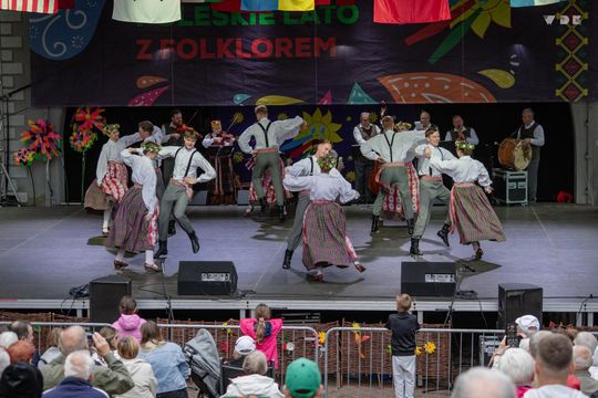 Włodawa. Jubileuszowe XXX Poleskie Lato z Folklorem 2025. Dzień II [GALERIA ZDJĘĆ]