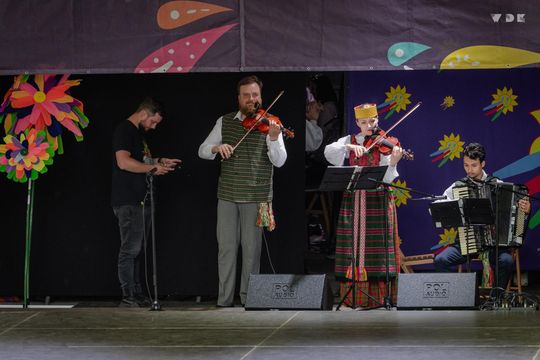 Włodawa. Jubileuszowe XXX Poleskie Lato z Folklorem 2025. Dzień II [GALERIA ZDJĘĆ]