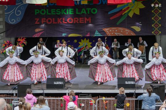 Włodawa. Jubileuszowe XXX Poleskie Lato z Folklorem 2025. Dzień II [GALERIA ZDJĘĆ]