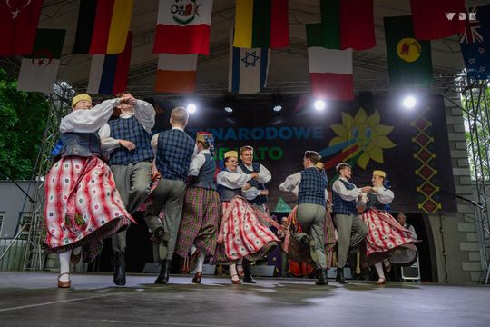 Włodawa. Jubileuszowe XXX Poleskie Lato z Folklorem 2025. Dzień II [GALERIA ZDJĘĆ]