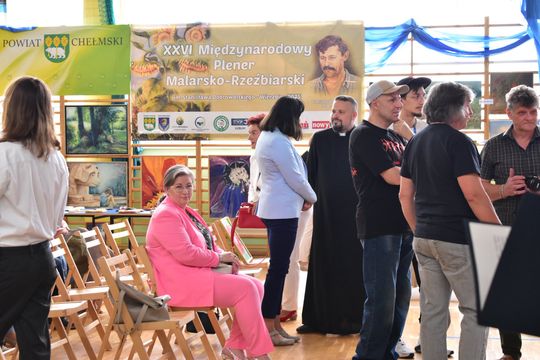 XXVI Plener Malarsko-Rzeźbiarski im. Stanisława Dobrowolskiego w Wierzbicy [GALERIA ZDJĘĆ]