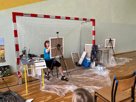 XXVI Plener Malarsko-Rzeźbiarski im. Stanisława Dobrowolskiego w Wierzbicy [GALERIA ZDJĘĆ]