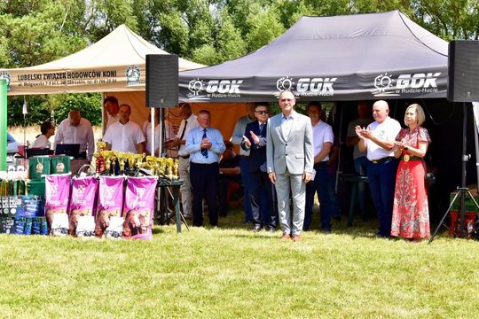 Gm. Ruda-Huta. Powiatowy Dzień Konia Zimnokrwistego w Żalinie Kolonii Cz. II [GALERIA ZDJĘĆ]