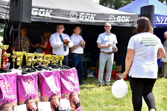 Gm. Ruda-Huta. Powiatowy Dzień Konia Zimnokrwistego w Żalinie Kolonii Cz. II [GALERIA ZDJĘĆ]