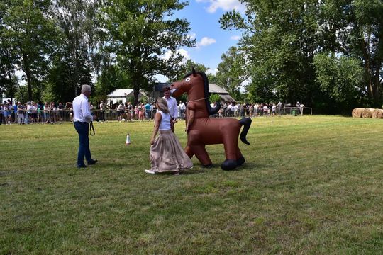 Gm. Ruda-Huta. Powiatowy Dzień Konia Zimnokrwistego w Żalinie Kolonii Cz. II [GALERIA ZDJĘĆ]