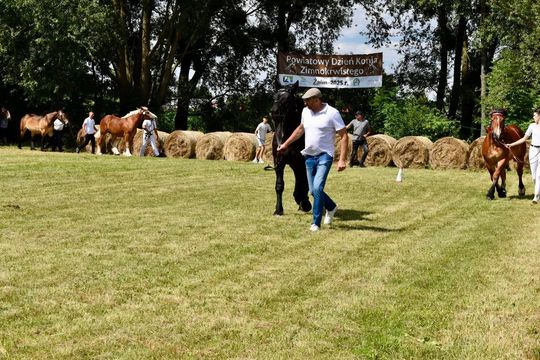 Gm. Ruda-Huta. Powiatowy Dzień Konia Zimnokrwistego w Żalinie Kolonii Cz. II [GALERIA ZDJĘĆ]