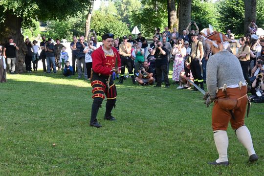 Gm. Wojsławice. XVIII Dni Jakuba Wędrowycza. Działo się! Prelekcje, konkursy, gry i bitwy cz. II [GALERIA ZDJĘĆ]