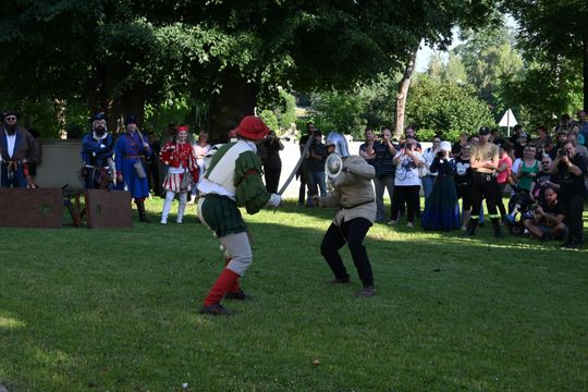 Gm. Wojsławice. XVIII Dni Jakuba Wędrowycza. Działo się! Prelekcje, konkursy, gry i bitwy cz. II [GALERIA ZDJĘĆ]
