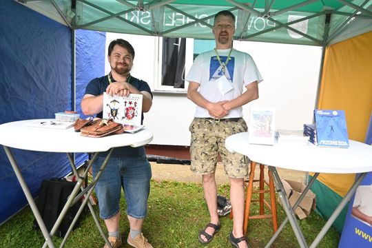 Gm. Wojsławice. XVIII Dni Jakuba Wędrowycza. Działo się! Prelekcje, konkursy, gry i bitwy cz. II [GALERIA ZDJĘĆ]