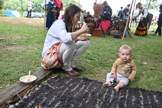 Gm. Wojsławice. XVIII Dni Jakuba Wędrowycza. Działo się! Prelekcje, konkursy, gry i bitwy cz. II [GALERIA ZDJĘĆ]