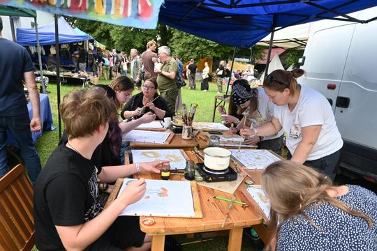 Gm. Wojsławice. XVIII Dni Jakuba Wędrowycza. Działo się! Prelekcje, konkursy, gry i bitwy cz. II [GALERIA ZDJĘĆ]