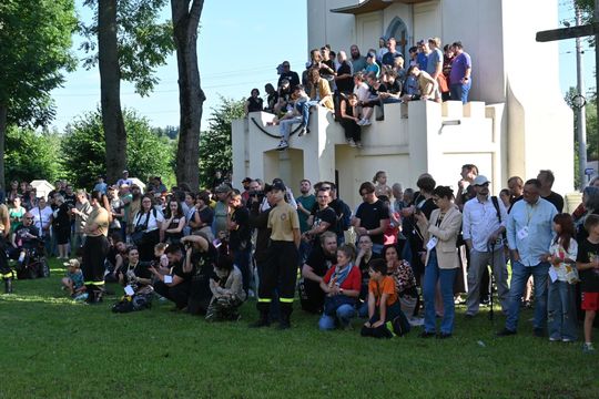 Gm. Wojsławice. XVIII Dni Jakuba Wędrowycza. Działo się! Prelekcje, konkursy, gry i bitwy cz. II [GALERIA ZDJĘĆ]