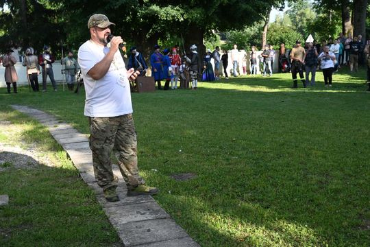 Gm. Wojsławice. XVIII Dni Jakuba Wędrowycza. Działo się! Prelekcje, konkursy, gry i bitwy cz. II [GALERIA ZDJĘĆ]