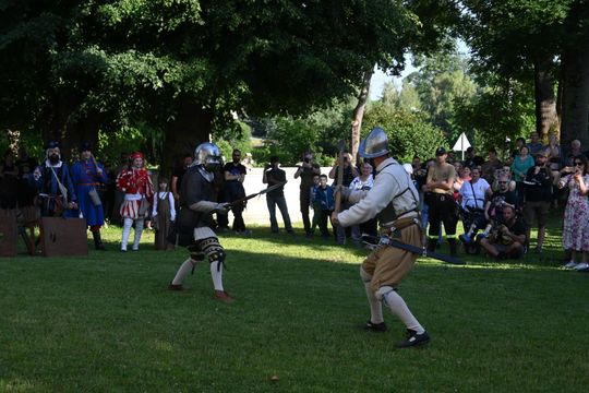 Gm. Wojsławice. XVIII Dni Jakuba Wędrowycza. Działo się! Prelekcje, konkursy, gry i bitwy cz. II [GALERIA ZDJĘĆ]