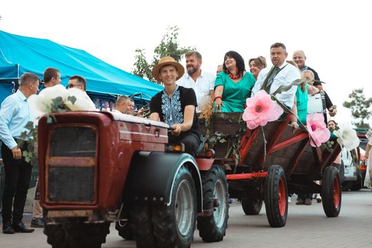 Gm. Leśniowice. Udane Żniwowanie na Maczułach. Tradycja, kultura, dobra zabawa [GALERIA ZDJĘĆ]