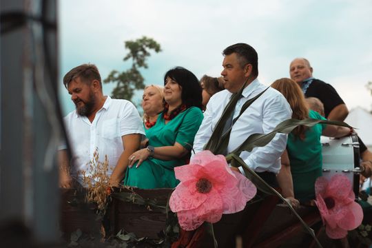 Gm. Leśniowice. Udane Żniwowanie na Maczułach. Tradycja, kultura, dobra zabawa [GALERIA ZDJĘĆ]