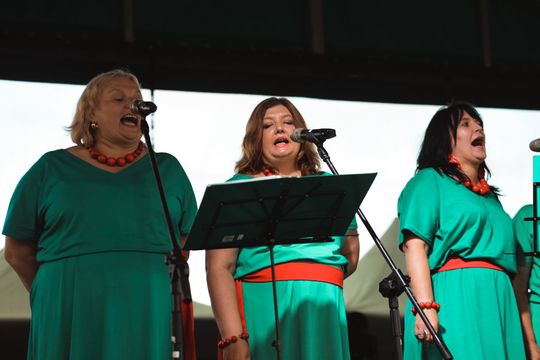 Gm. Leśniowice. Udane Żniwowanie na Maczułach. Tradycja, kultura, dobra zabawa [GALERIA ZDJĘĆ]