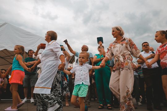 Gm. Leśniowice. Udane Żniwowanie na Maczułach. Tradycja, kultura, dobra zabawa [GALERIA ZDJĘĆ]