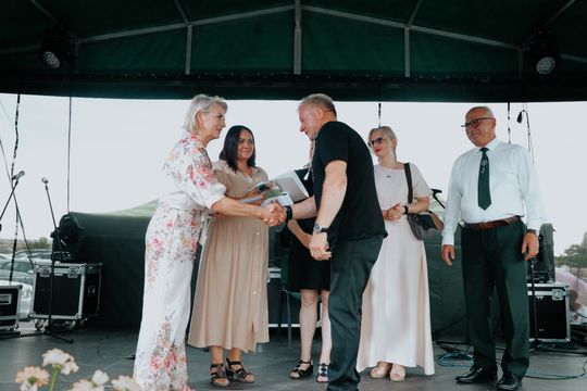 Gm. Leśniowice. Udane Żniwowanie na Maczułach. Tradycja, kultura, dobra zabawa [GALERIA ZDJĘĆ]