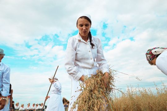Gm. Leśniowice. Udane Żniwowanie na Maczułach. Tradycja, kultura, dobra zabawa [GALERIA ZDJĘĆ]