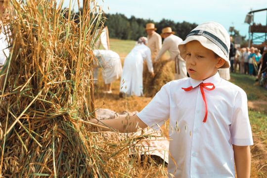 Gm. Leśniowice. Udane Żniwowanie na Maczułach. Tradycja, kultura, dobra zabawa [GALERIA ZDJĘĆ]